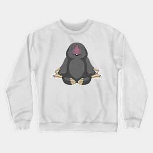 Mole Yoga Fitness Meditation Crewneck Sweatshirt